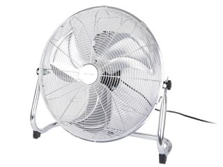 44-065# Wentylator podłogowy 18"/45cm 200w cyrkulator srebrny Blow