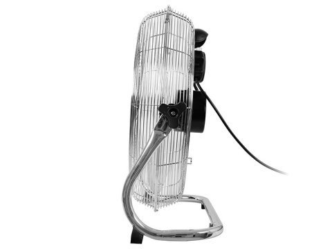 44-065# Wentylator podłogowy 18"/45cm 200w cyrkulator srebrny Blow