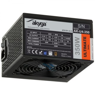 Akyga AK-U4-350 moduł zasilaczy 350 W 20+4 pin ATX ATX Czarny Akyga