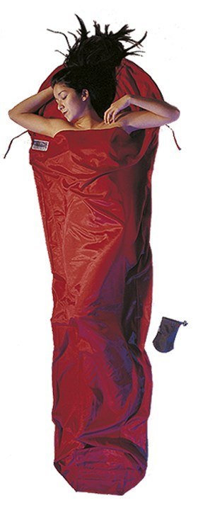 Cocoon SCM72 śpiwór Dorosły Śpiwór typu mumia Bawełna, Jedwab Czerwony COCOON