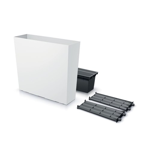 Doniczka URBI CASE TOWER DUC800T - biały Prosperplast