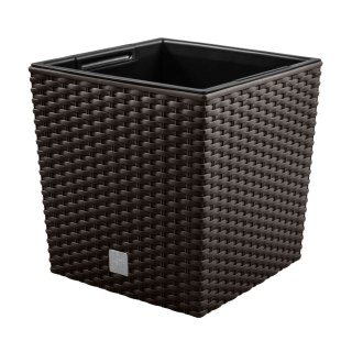 Doniczka z wkładem Rato Low DRTS325L umbra Prosperplast