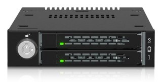 IcyDock M.2 PCIe NVMe SSD Mobilny stojak do zewnętrznych 3.5 4i 2x No name