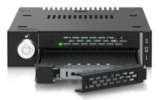 IcyDock M.2 PCIe NVMe SSD Mobilny stojak do zewnętrznych 3.5 4i 2x No name