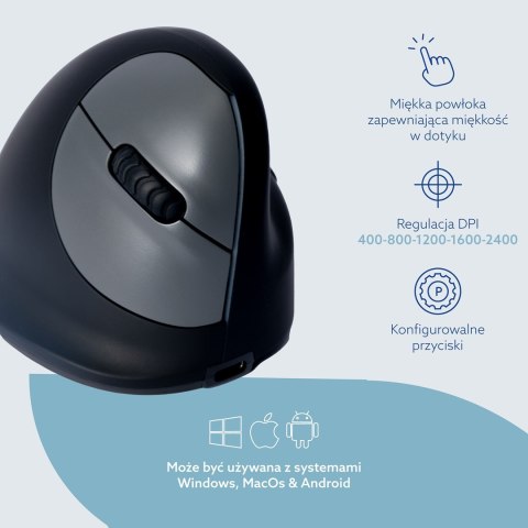 R-Go Tools Ergonomiczna mysz R-Go HE No name