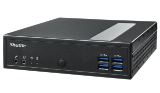 Shuttle DL40N komputer typu barebone Wielkość PC 1.35L Czarny N150 Shuttle