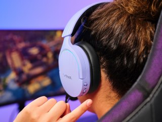 Słuchawki gamingowe Trust GXT 491P FAYZO WIRELESS Purple Trust