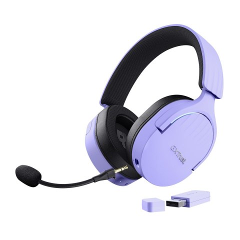 Słuchawki gamingowe Trust GXT 491P FAYZO WIRELESS Purple Trust