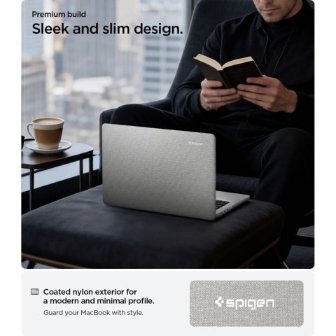 Spigen Urban Fit - Obudowa do MacBook Pro 14" (M5/M4/M3/M2/M1/2026-2021) (Heather Grey) Spigen