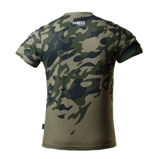 T-shirt roboczy z nadrukiem CAMO, rozmiar XXL NEO TOOLS