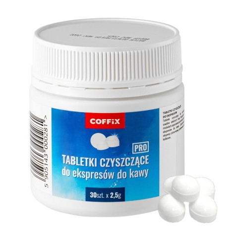 TABLETKI CZYSZCZĄCE COFFIX PRO DO EKSPRESÓW DO KAWY 30 SZT