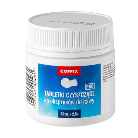 TABLETKI CZYSZCZĄCE COFFIX PRO DO EKSPRESÓW DO KAWY 30 SZT