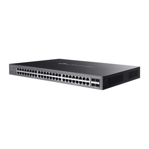 TP-Link Omada SG2452LP łącza sieciowe Zarządzany L2/L2+ Gigabit Ethernet (10/100/1000) Obsługa PoE 1U Czarny TP-LINK