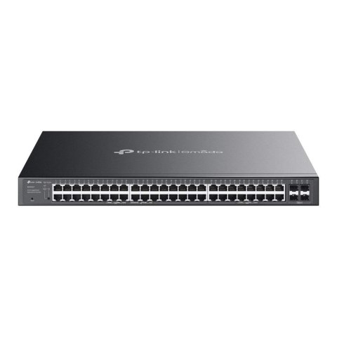 TP-Link Omada SG2452LP łącza sieciowe Zarządzany L2/L2+ Gigabit Ethernet (10/100/1000) Obsługa PoE 1U Czarny TP-LINK