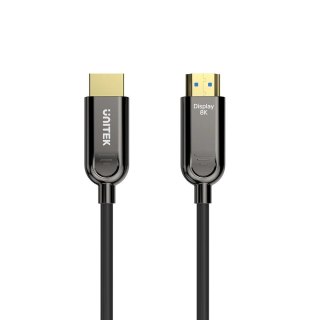 UNITEK KABEL OPTYCZNY HDMI 2.1 Active Optical Cable 8K / 4K 144Hz 30M UNITEK