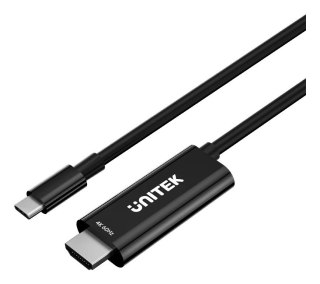 UNITEK KABEL USB-C - HDMI 4K60HZ Z PORTEM PD 100W M/M UNITEK