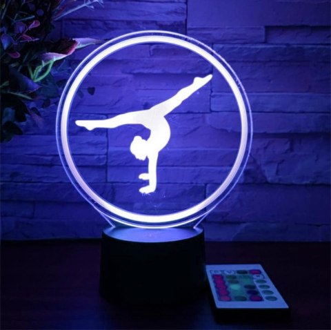 ZD98F Lampka nocna gimnastyka 3d led