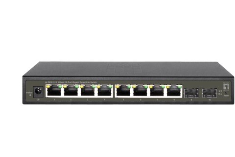 10-portowy gigabitowy przełącznik Smart Lite LevelOne Hilbert No name