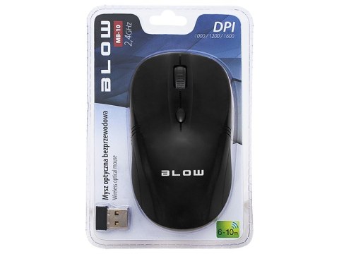 84-002# Mysz optyczna bezprzewodowa blow mb-10 czarna Blow