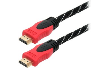 92-057# Przyłącze hdmi-hdmi red 4k 5.0m proste Blow