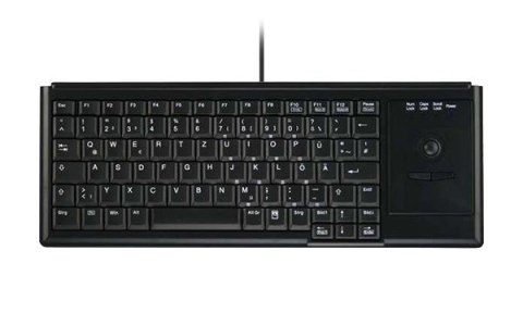 Contour Design Active Key AK-4400-TU klawiatura Przemysłowy USB QWERTZ Niemiecki Czarny Cherry