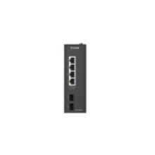 D-Link DIS-100G-06 przełącznik sieciowy Nie zarządzany L2 Gigabit Ethernet (10/100/1000) DIN rail Czarny D-Link