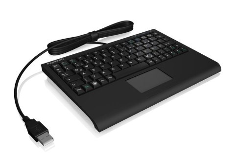 KeySonic ACK-3410 (US) klawiatura Biuro USB US English Czarny KeySonic