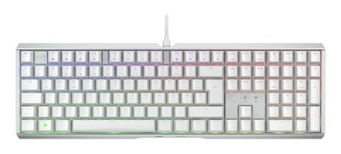 Klawiatura CHERRY XTRFY MX 3.1 - Pełny rozmiar - Podświetlenie - USB-C - QWERTZ - Niemiecki - Przełącznik kluczykowy: CHERRY MX2 Cherry