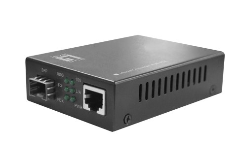 LevelOne GB Konwerter RJ45->SFP 1Gbps PoE PSE 30W No name