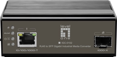LevelOne GB Konwerter RJ45->SFP 1Gbps Przemysłowy No name