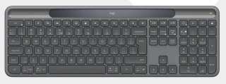 Logitech Signature Slim Solar+ K980 for Business klawiatura Uniwersalne RF Wireless + Bluetooth QWERTZ Niemiecki Grafitowy Logitech
