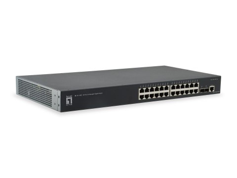 Przełącznik zarządzalny LevelOne KILBY GB/L2 26-portowy 19" 10 Gb/s No name