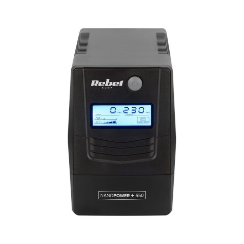 REBEL UPS NANOPOWER PLUS 650 ( OFFLINE, 650VA / 36 Rebel