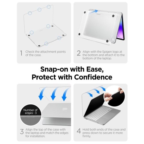 Spigen AirSkin - Obudowa MacBook Neo (Frost Citrus) Spigen