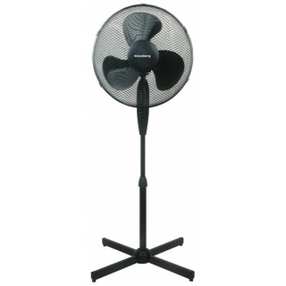 Standing fan, black Ø40cm Klausberg - KB-7472
