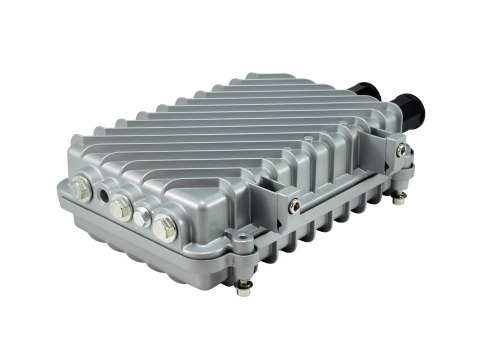 Wzmacniacz sygnału PoE CS LevelOne 2xRJ45 zewnętrzny 100Mbps/IP66 srebrny No name