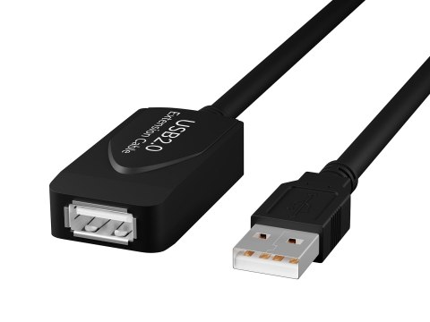 66-084# Przyłącze usb a - a 5,0m wtyk-gniazdo z ic zawieszka przedłużacz Blow