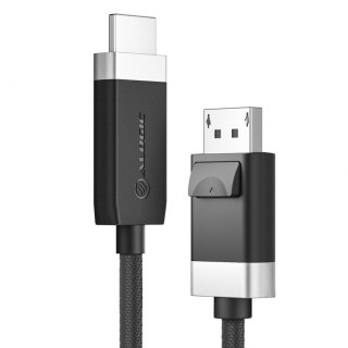 ALOGIC FUDPHD2-SGR adapter kablowy 2 m DisplayPort HDMI Czarny, Szary No name