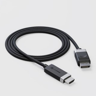 ALOGIC FUDPHD2-SGR adapter kablowy 2 m DisplayPort HDMI Czarny, Szary No name