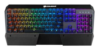 COUGAR CGR-Attack-X3-RGB klawiatura Gaming USB QWERTY Angielski Czarny COUGAR