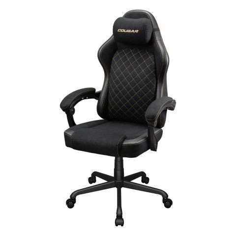 COUGAR CGR-FXF-GLB Uniwersalny fotel dla gracza Obite siedzisko Czarny, Złoto COUGAR