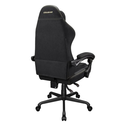 COUGAR CGR-FXF-GLB Uniwersalny fotel dla gracza Obite siedzisko Czarny, Złoto COUGAR