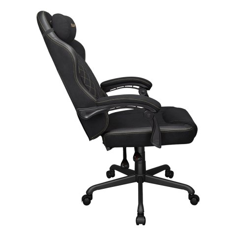 COUGAR CGR-FXF-GLB Uniwersalny fotel dla gracza Obite siedzisko Czarny, Złoto COUGAR