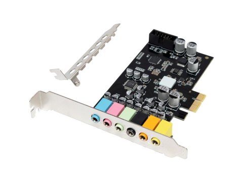 Conceptronic EMRICK15B karta dźwiękowa Wewnętrzny 7.1 kan. PCI-E x1 No name