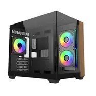 Cooler Master Elite 481 Wood Mini Tower Czarny Cooler Master