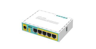 Mikrotik hEX PoE lite ruter Fast Ethernet Biały No name