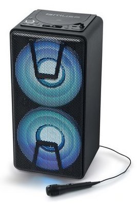 Muse M-1820 DJ przenośny system stereo 150 W Czarny Odtwarzacz mp3 Muse