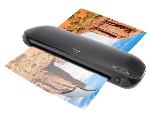 Olympia A 330 Plus Laminator na zimno/gorąco 400 mm/min Czarny OLYMPIA