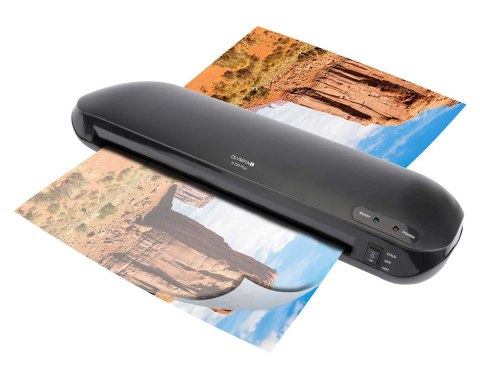 Olympia A 330 Plus Laminator na zimno/gorąco 400 mm/min Czarny OLYMPIA