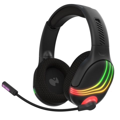 PDP 049-032-BK słuchawki/zestaw słuchawkowy Bezprzewodowy Opaska na głowę Gaming Bluetooth Czarny No name